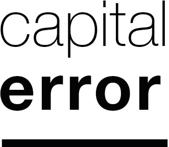 capital error